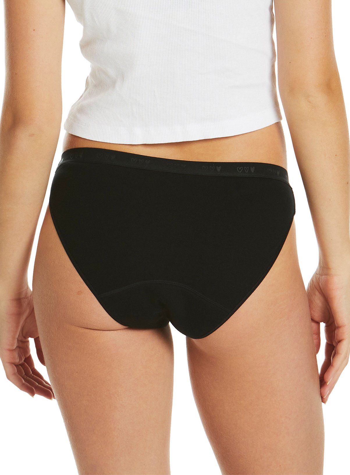 LOVE LUNA First Teen 2 Pack Period Bikini Brief 11-12 years - Image 8 thumbnail